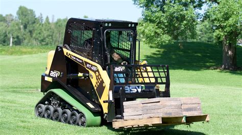 skid steer green turf tracks|ASV Turf Tracks Preserves Surfaces on Track Loaders .